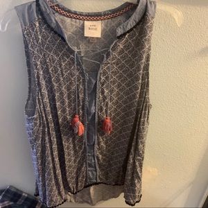 Bohemian Sleeveless top